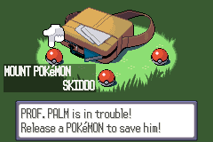 Screenshot Of Pokemon Polka Aqua 3 ROM