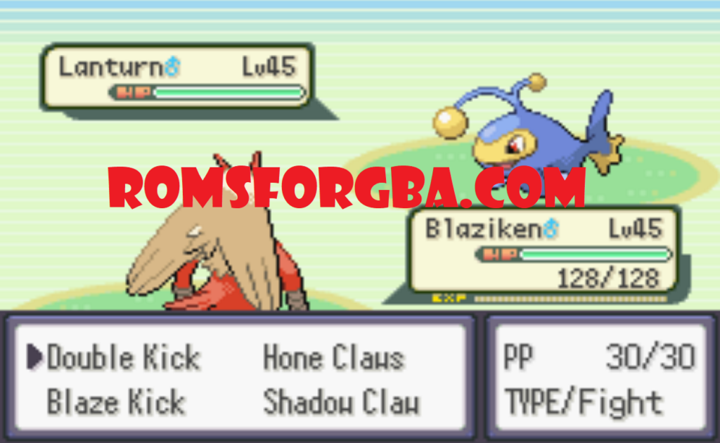 Screenshot Of Pokemon Shiron Castle Game