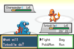 Screenshot Of Pokemon Temporal GBA Hack