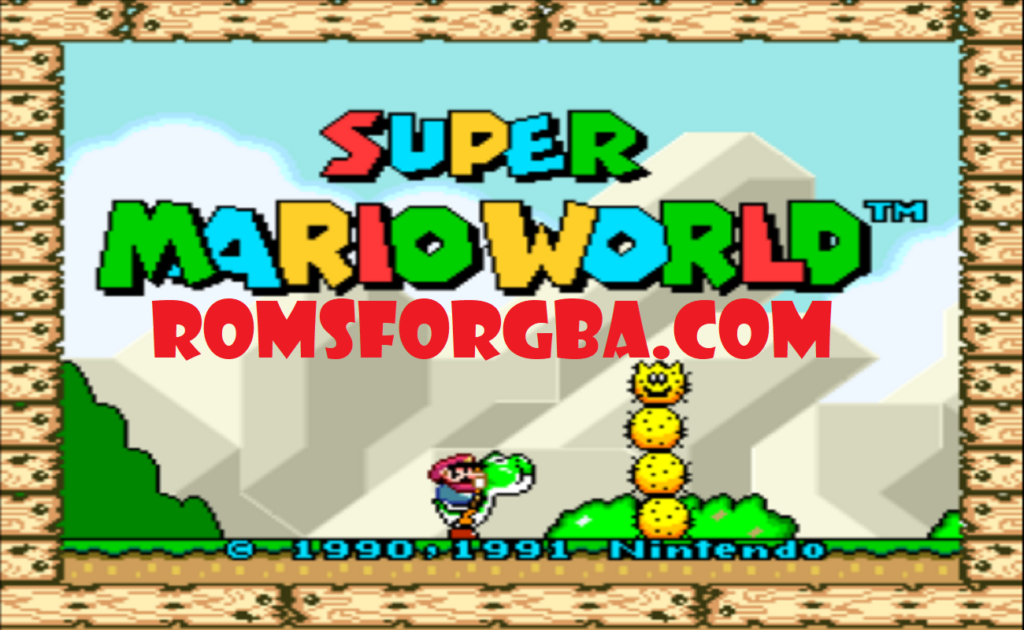 Screenshot Of Super Mario World