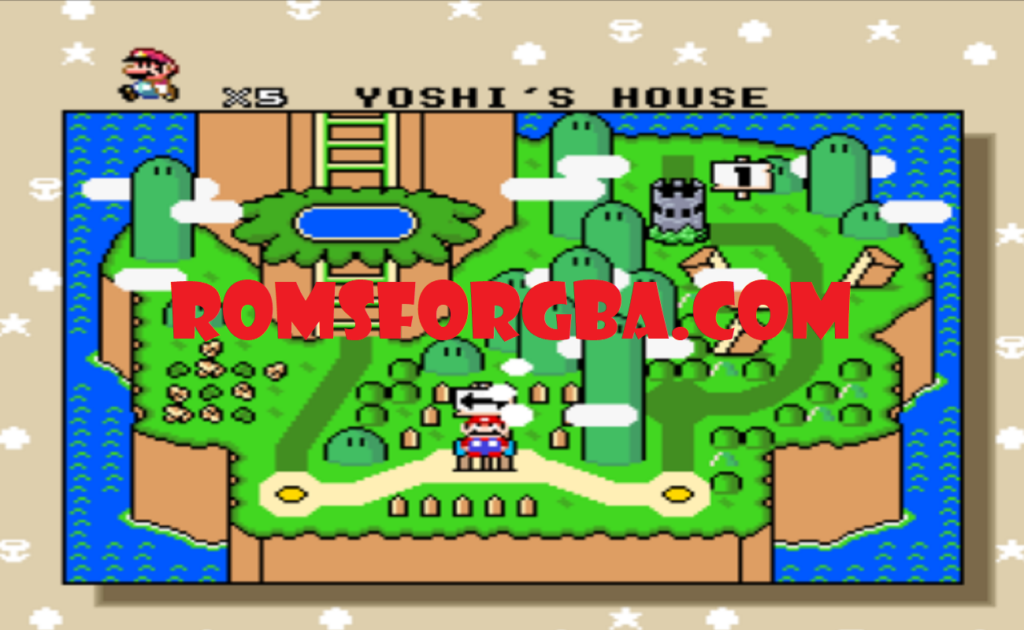 Screenshot Of Super Mario World ROM