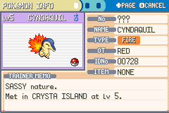 Screenshot of Pokemon Elysium GBA ROM Hack