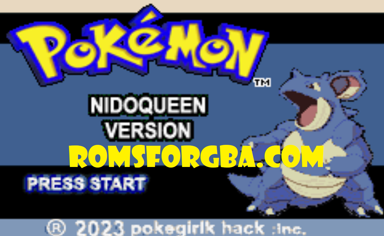 Pokemon Nidoqueen GBA ROM Download [Patched GBA]