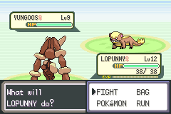 Screenshot Of Pokemon Nameless GBA ROM Hack