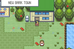 Screenshot of Pokemon Liquid Crystal ROM