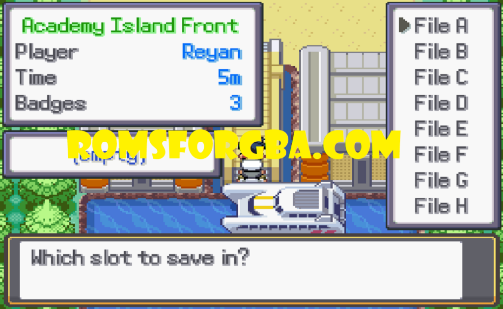 Screenshot of Pokemon Pathways RPGXP