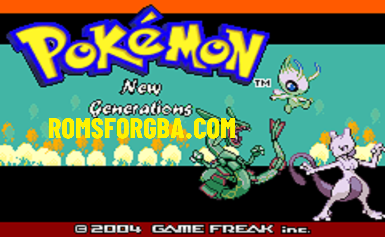 Pokemon New Generations ROM Hack Download [NEW]