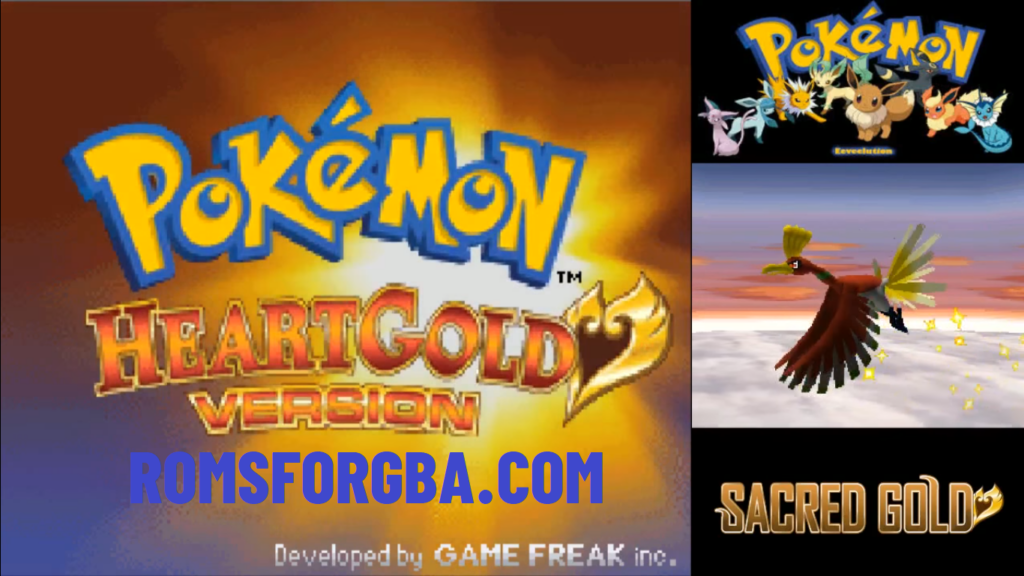 Pokemon Sacred Gold and Storm Silver